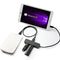 Acasis H032 4 Ports Otg Micro-Usb Hub Usb2.0 Adapter 1.5A Charging Cable Ch G6E3