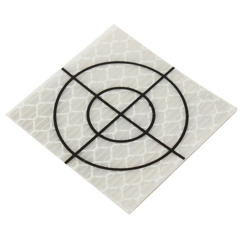 100Pcs Prism Measurement Reflector Sheet Reflective Tape Target Total Stati Z5U8
