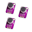 GY-MAX4466 Electret Microphone Amplifier Module, Pack of 3