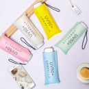Mini Pocket Umbrella Sun Protection Fashion Folding Rain Parasol Anti-Uv Wa