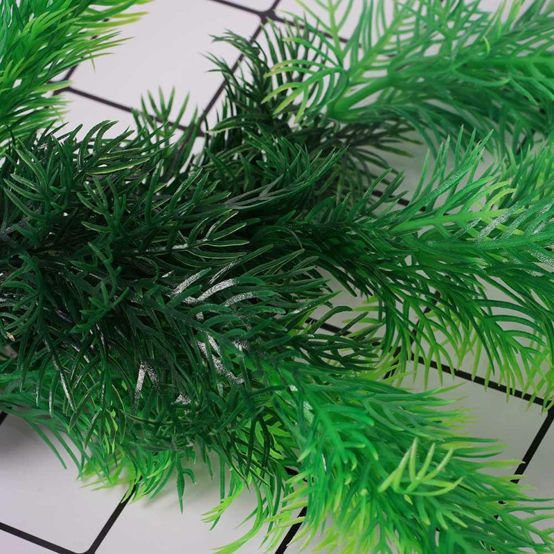 1x Aquarium Artificial Plant Fish Tank Ornament Grass Decoration Stone Base Tool