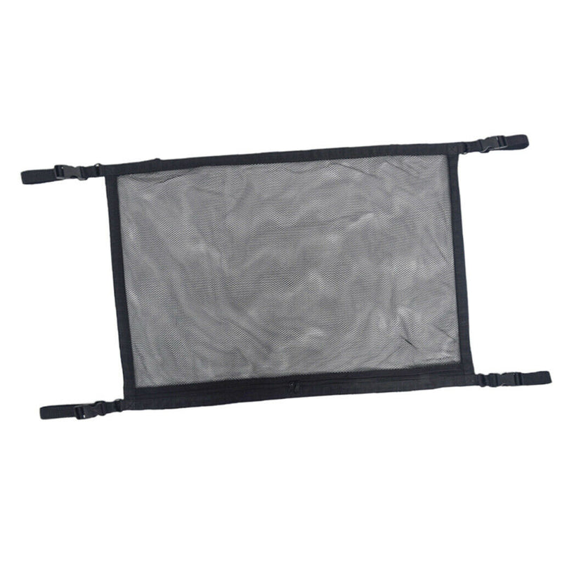 Net Car Roof Storage Bag Breathable Easy To Install With 4 Thick Belts
