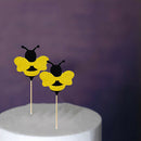 36X Funny Cute Decor Cake Topper Bee Cake Decoration for Kids Birthday Par ZXM