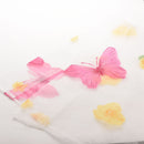 1 X Butterfly Tulle Window Screens Sheer Voile Door Balcony Curtain Drape M&O