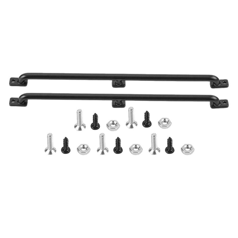 2 Pieces Metal RC Car Body Shell Handrail (L/R) for 1/10 RC Crawler Accessories