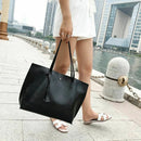 Large PU Leather Woman Handbag, Tote Bag Shoulder Crossbody Single Shoulder S6E9