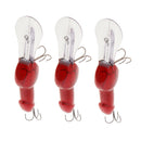 3x Plastic Minnow Fishing Lures Bass Crankbait Deep-diver Lure Plug 14cm/27g