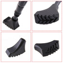 6x Trekking Pole Head Cover Rubber Hiking Replacement Tips Climbing Acc UME