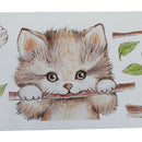 Cat butterfly tree branch wall stickers kids room home decoration wall decals3C