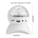 LED Magic Ball Lamps Xmas Halloween Party Wedding Stage USB Music Control Lights