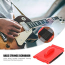 Bass Strings Scrubber Fingerboard Cleaner for Acoustic Electric Guitar Accessory