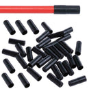 100x Bike Shifter Cable Housing End Cap Cover Shift Wire Line Ferrules Plas U1X3