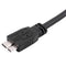 USB 3.0 A Male to Micro B Y Cable for Mobile Hard Drive HDD 60cm Long Black U6S7