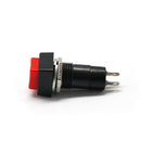 5 Pcs Black Momentary OFF-(ON) Square Push Button Switch SPST 12v Car D TPY