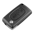 433MHz ID46 Chip 2 Button Folding Remote Key Fob for Peugeot 207 307 308