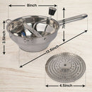 Household Mill Tool 3 Discs Mashing Stainless Steel Kitchen Grinder Blender