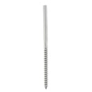 10 Pieces Stainless Steel Lag Stud Hand Swage Cable Railing- for 1/8in Cable