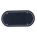 2x Knitting Crochet PU Bag Bottom Shaper Cushion Handwoven Bag Pad Accessory