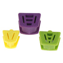 3 Pcs Silicone dental latex mouth prop bite rubber opener retractor L+M+S B&X