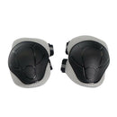 6 Pcs Kid Child Roller Skating Bicycle Knee Wrist Guard Elbow Pad Gray
