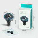 Bluetooth Adapter Car Kit FM Transmitters Audio Receiver Dual USB Port