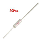 20 Pcs Circuit Cut Off 250V 10A TF 142 Celsius Thermal Fuse F3R3