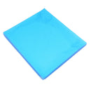 Motorbike Seat Gel Pad Blue Shock Absorption Mats Cushion Seating 25cmx22cmx1cm