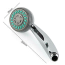 3 Modes Adjustable Explosive-proof Chrome ABS Bathroom Rainfall Shower Head A