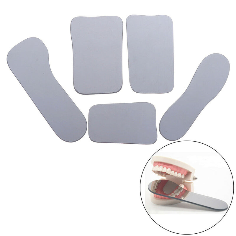 5X Intra Oral Glass Coated Titanium Photography Mirrors 2-side Reflector Den BX