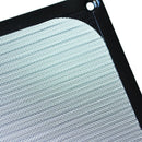 12cm x 12cm PC Cooler Fan Aluminum Dustproof Meshy Filter Black