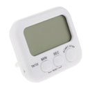 Kitchen Digital Timer White, Big LCD displays, easy and clear to read