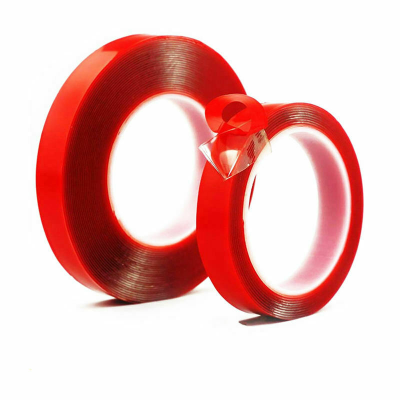 1 Roll 3 Meter Double Sided Adhesive Tape Acrylic Transparent No Traces Sti