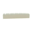 2 Pcs 6 String Electric Bone Nut Cattle Bone Slotted Replacement (43 X 6mm  N9W1