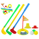 Golf Putter Set Kids Plastic Golf Outdoor Game Kit Club Caddy Ball Fun Play3 Cy