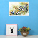 5D DIY Full Drill Diamond Painting Birds Embroidery Mosaic Kit Home Decor