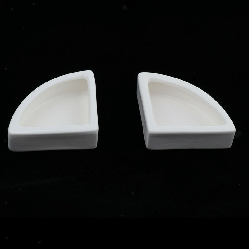 4 Pack Pet Reptile Lizard Gecko Spiders Dish Feeder, Anti Escape Food Bowl