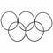 125 mm x 3.5 mm rubber seal O-rings gaskets black U4O3