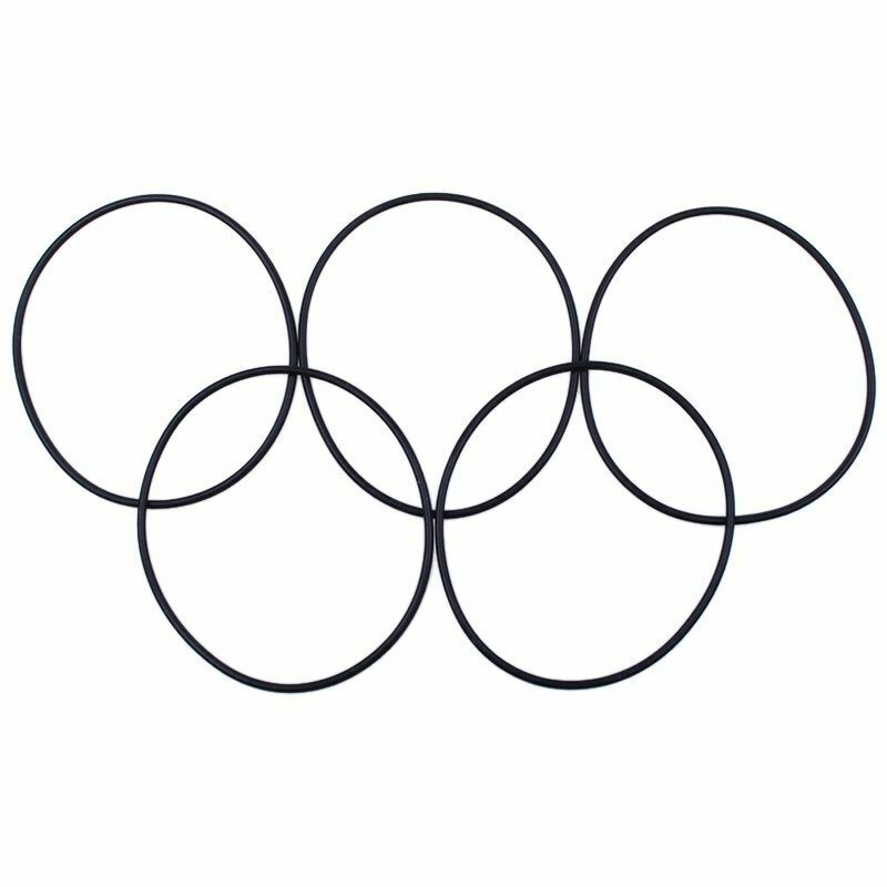125 mm x 3.5 mm rubber seal O-rings gaskets black U4O3