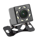 Car Rear View Camera Universal 4 8 12 LED Night Vision Parking Camera IP66