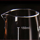 Crystal Clear Glass Beer Mug Tankard Graduated Jug Wine Drinking Decanter 150ML