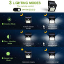 1pc 40LED Solar PIR Motion Sensor Wall Lamp Waterproof Garden Path Light