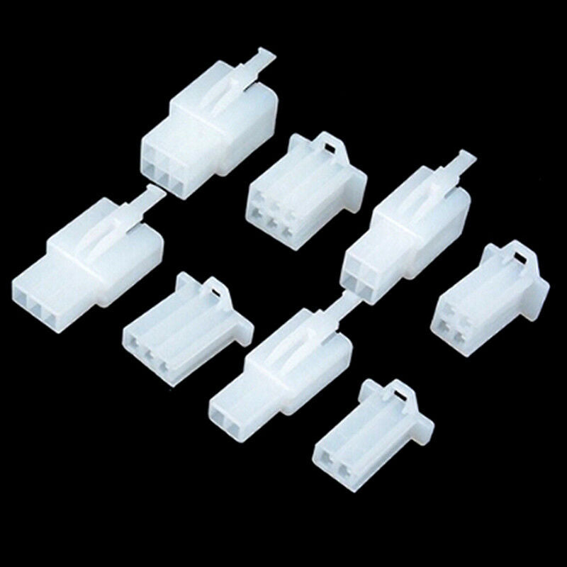 Motorcycle car electrical 2.8mm 2/3/4/6 pin wire auto connectors terminal kit 3C
