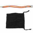 Bracelet Jewelry Alloy Leather Flag Spain for Men and Women - Width 1.4 cm