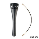 Aluminum Alloy Cello Tailpiece&Tailgut for Violin Cello Parts Accessories