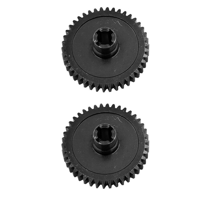 2x Fit WLtoys 1/18 RC Car Metal 42T Reduction Gear Parts Fitting Accessories