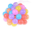 10X Colorful Soft Plastic Ocean Ball 55mm Safty Secure Baby Kid Pit Toys SwimM&O