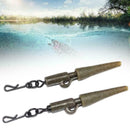 60x Fishing Tackle Carp Lead Clips Tail Cones Quick M6Q9 Snap Hot Change Sw C4Y7