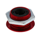 Red Quick Latch Twist Lock Push Button Billet Hood Pins Car 100mm 25mm