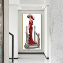 5D DIY Diamond Painting Kit Dress Lady Full Round Drill Handicrafts (B441)