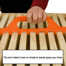 Plastic Hive Frame Spacer Bee Hive Frame Spacing Tool Beekeeping Suppli Bj